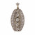 Antique Edwardian Art Deco Platinum Diamond .30ct 1900 Filigree Pendant 