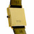 Concord Square 14k Gold Strap Watch Refinished Custom Colored Bright Green Dial 