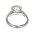 Peter Suchy GIA Certified 1.81 Carat Diamond Halo Platinum Engagement Ring