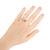 1.50ct Marquise Diamond Mid Century Platinum Eternity Ring