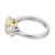 Peter Suchy EGL Certified 1.58 Carat Three-Stone Diamond Gold Engagement Ring