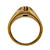 Vintage Men’s  14k Yellow Gold .25.0ct 1950 Diamond Ring