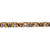 Estate Diamond Bracelet Round Full Cut Baguette 2.75ct 14k Yellow Gold 