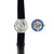 Diamond Dial 1960 14k White Gold Longines 1960 Blue Dial Strap Watch 