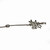 Art Deco .25ct Pave Diamond Elongated Dangle 14k White Gold Pendant Necklace