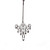 Art Deco .25ct Pave Diamond Elongated Dangle 14k White Gold Pendant Necklace