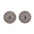 Designer 1.31ct Diamond Cluster ED Stud Jacket Earrings 