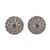 Designer 1.31ct Diamond Cluster ED Stud Jacket Earrings 