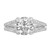 Peter Suchy EGL 2.28 Carat Diamond Split Shank Platinum Engagement Ring