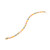 7.00 Carat Multi-Colored Oval Sapphire  Round Diamond Gold Tennis Bracelet
