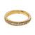 Peter Suchy Diamond Bead Set Pave 14k Yellow Gold Wedding Band Ring