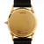 Concord Yellow Gold Red Dial Quartz Men's Date Wristwatch