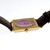 Omega Ladies Bright Pink Yellow Gold Wristwatch