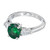 Peter Suchy GIA Certified 2.82 Carat Tsavorite Diamond Platinum Engagement Ring
