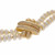 Estate 1980 Two Row Chinese Fresh Water Pearl 14k Yellow Gold Necklace 