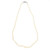 Vintage 1940 4mm To 7mm Graduate Cultured Pearl Necklace 14k White Gold Catch