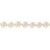 Estate 30 Inch Japanese 6.5 To 7mm Pearl Necklace Fine White With Pink Overtone