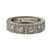 Platinum Diamond Wedding Band 1.01ct PSD Art Deco Style