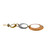 Estate Tri Color 14k Yellow White Pink Gold Dangle Earrings ARR 