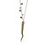 Meira T Designer Diamond Necklace 18k White Gold Retired Style
