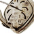 Asch Grossbardt Silver 18k Cushion Shape Mother Of Pearl Earrings Inlaid Stone