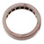 Peter Suchy Platinum Half Way .50ct 3.9mm Wide Wedding Band Ring 
