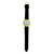 Omega Yellow Gold Custom Colored Ice Blue Dial Wristwatch