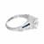 Peter Suchy GIA Certified 1.51 Carat Diamond Sapphire Engagement Platinum Ring