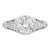 Peter Suchy GIA Certified 1.51 Carat Diamond Sapphire Engagement Platinum Ring
