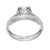 Peter Suchy GIA Certified 1.22 Carat Diamond Platinum Halo Engagement Ring
