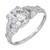 EGL Certified 1.57 Carat Diamond Platinum Art Deco Engagement Ring