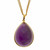 JMP Diamond By The Yard Necklace Amethyst Mother Of Pearl 18k Yellow Gold 