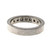 Peter Suchy Ladies Solid Flat Platinum 4mm 7 diamond Wedding Band 