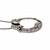 Vintage 1940-1950 Platinum Black Enamel Marquise Diamond Bow Pendant 