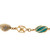 Antiques Arts & Crafts 1895 14k Handmade Freshwater Pearl & Turquoise Bracelet
