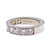 Peter Suchy 1.65ct Bead Set Solid Platinum Wedding Band Ring