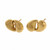 Vintage Tiffany & Co Double Tear Drop 18k Yellow Gold Earrings 