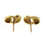Vintage Tiffany & Co Double Tear Drop 18k Yellow Gold Earrings 