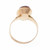 Victorian 1890 Carnelian Hardstone Ring 14k Pink Gold