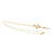 Victorian Natural Freshwater Pearl Lavaliere Pendant 14k Yellow Gold 