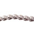 Estate Heart Diamond Bracelet Hinged Link 14k White Gold