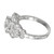 .57 Carat Diamond Old European Cut Platinum Filigree Engagement Ring