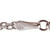 Estate Round Baguette Pendant Swirl Diamond Design 14k White Gold 