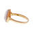 Vintage High Grade Opal 18k Pink Gold Ring 