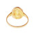 Vintage High Grade Opal 18k Pink Gold Ring 