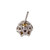 Peter Suchy Transitional Cut Platinum Diamond Earrings