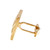 Vintage 1960 Square Cufflinks “X” Design 