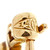 Natural Estate Montana Sapphire Natural Pearl Bar Pin 14k Yellow Gold 