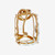 Estate Cushion Cut Aqua Diamond Earrings Clip Post 18k Yellow Gold