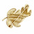 Tiffany & Co Estate Pin Oak Leaf 18k Yellow Gold
